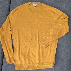 Old Navy Men's Mustard Crewneck Sweater